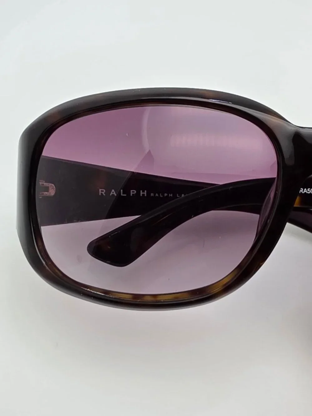 Ralph Lauren RA5018 510/13 Dark Tortoise Frame Brown Gradient Lens Sunglasses